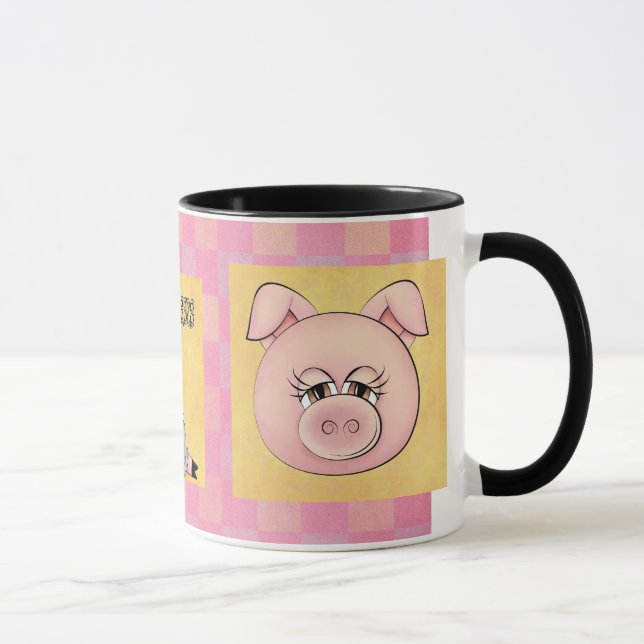 Hogs And Kisses mug (Right)