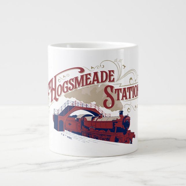 HOGSMEADE Station Vintage Graphic Large Coffee Mug (Front)