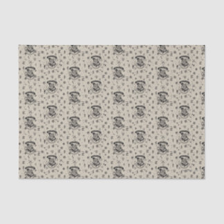 HOGWARTS™ Beige Pattern Tissue Paper