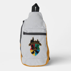HOGWARTS™ Castle Crest House Pride Badge Sling Bag