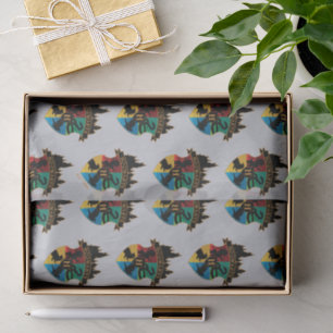 HOGWARTS™ Castle Crest House Pride Badge Tissue Paper