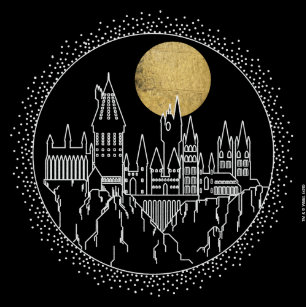 Hogwarts Castle Outline Gifts On Zazzle Ca