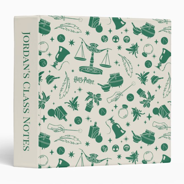 HOGWARTS™ Class Club Pattern Binder (Front/Spine)