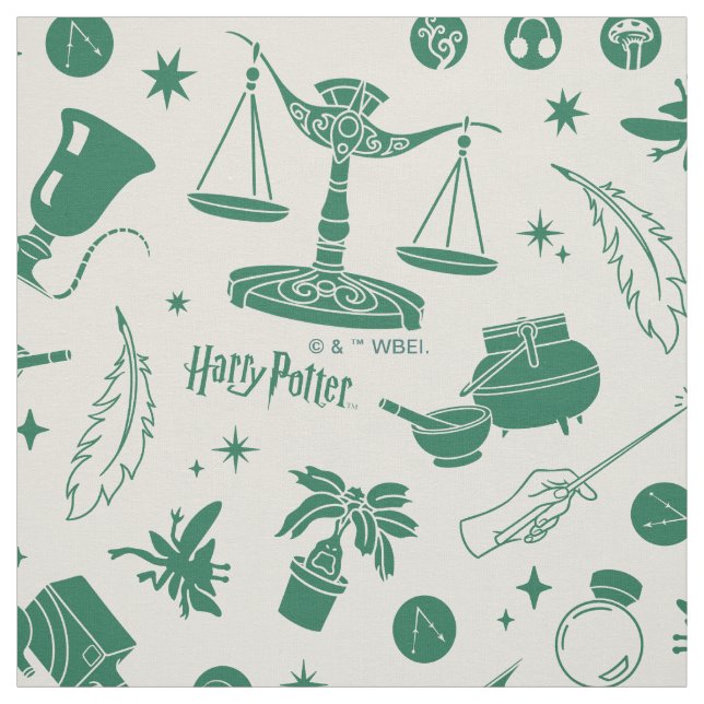 HOGWARTS™ Class Club Pattern Fabric (Swatch)