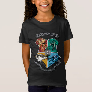 HOGWARTS™ Crosshatched Emblem T-Shirt