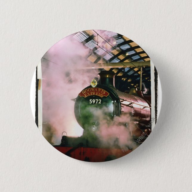 Hogwarts Express 2 Inch Round Button (Front)