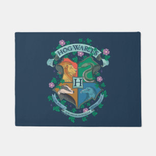 HOGWARTS™ Floral Crest Doormat