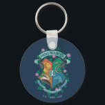 HOGWARTS™ Floral Crest Keychain<br><div class="desc">HARRY POTTER™ | Check out this floral HOGWARTS™ Crest illustration!</div>