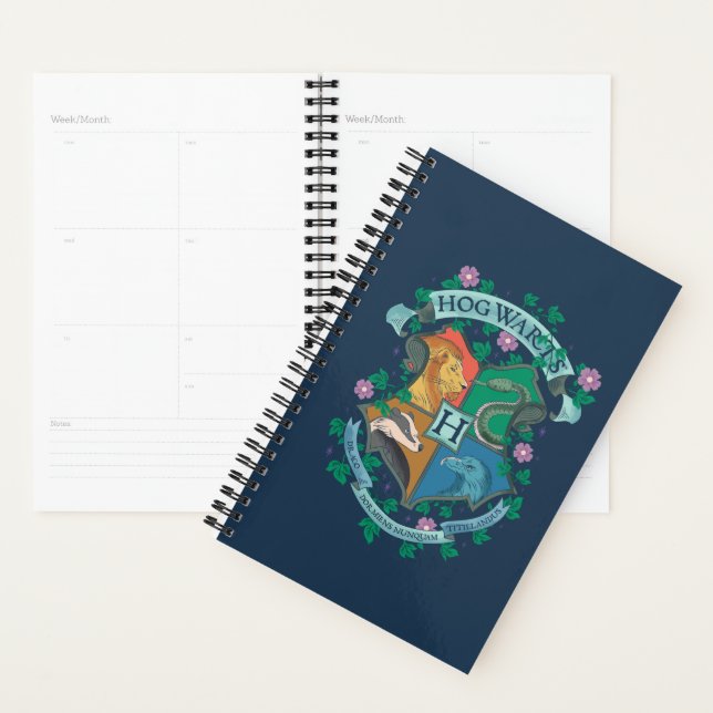 HOGWARTS™ Floral Crest Planner (Display)