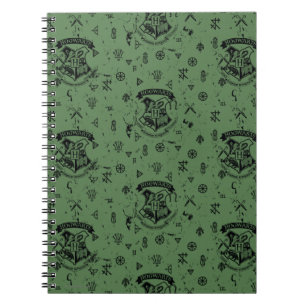HOGWARTS™ Green Pattern Notebook