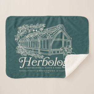 HOGWARTS™ Herbology Greenhouse Sherpa Blanket