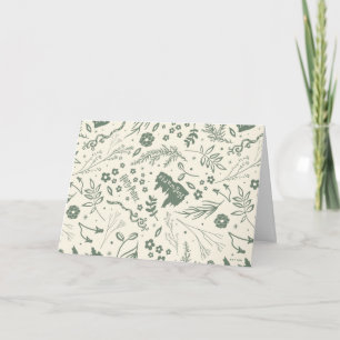 HOGWARTS™ Herbology Magic Pattern Card