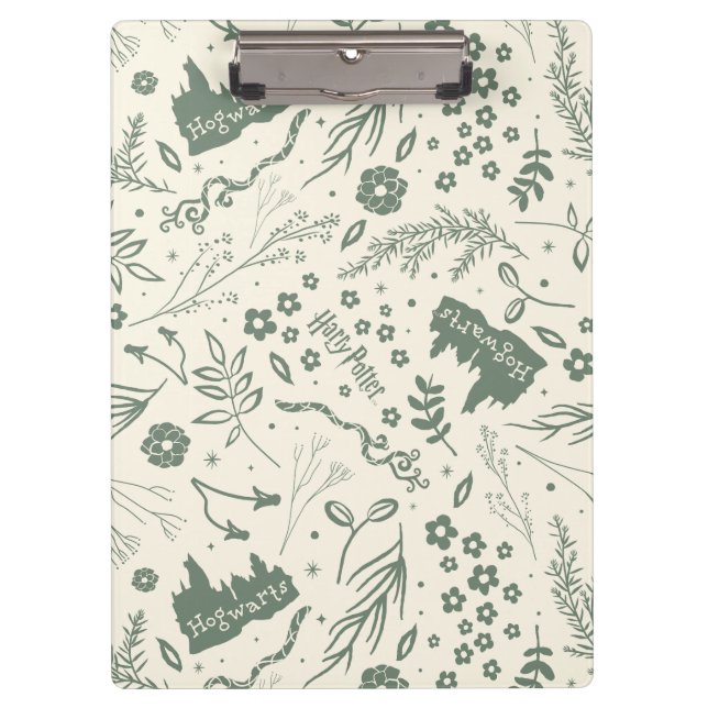 HOGWARTS™ Herbology Magic Pattern Clipboard (Front)