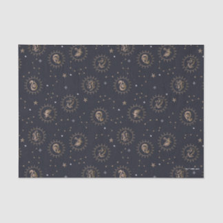 Hogwarts House Crests Constellation Pattern Tissue Paper