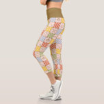 HOGWARTS™ QUIDDITCH™ Team Checker Pattern Capri Leggings<br><div class="desc">Celebrate the magic of the wizarding world with this charming checkered icon pattern design. Featuring a playful patchwork of house-inspired colors, broomsticks, magical balls, crests, and other wizarding symbols, this all-over print blends classic charm with whimsical detail. The alternating checkerboard layout gives the design a cozy, quilt-like feel, while the...</div>