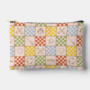 HOGWARTS™ QUIDDITCH™ Team Chequered Pattern Accessory Pouch