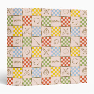 HOGWARTS™ QUIDDITCH™ Team Chequered Pattern Binder