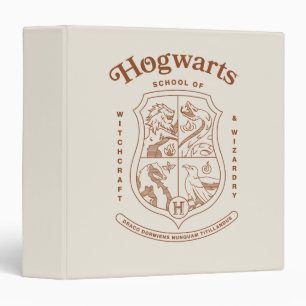HOGWARTS™ School of Witchcraft and Wizardry Crest Binder