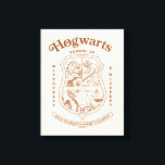 HOGWARTS™ School of Witchcraft and Wizardry Crest Canvas Print<br><div class="desc">Honor the legacy of the wizarding world with this timeless Hogwarts™ School of Witchcraft & Wizardry crest design. Featuring the iconic four-house shield — lion, serpent, badger, and eagle — this elegant artwork represents the unity and tradition of Gryffindor™, Slytherin™, Hufflepuff™, and Ravenclaw™. Rendered in a refined, vintage-inspired line style,...</div>