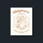 HOGWARTS™ School of Witchcraft and Wizardry Crest Canvas Print<br><div class="desc">Honor the legacy of the wizarding world with this timeless Hogwarts™ School of Witchcraft & Wizardry crest design. Featuring the iconic four-house shield — lion, serpent, badger, and eagle — this elegant artwork represents the unity and tradition of Gryffindor™, Slytherin™, Hufflepuff™, and Ravenclaw™. Rendered in a refined, vintage-inspired line style,...</div>