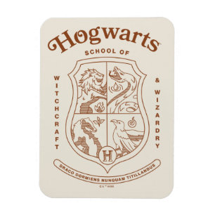 HOGWARTS™ School of Witchcraft and Wizardry Crest Magnet