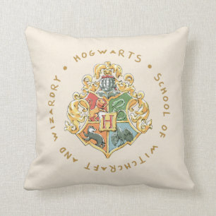 HOGWARTS™ School of Witchcraft and Wizardry Throw Pillow