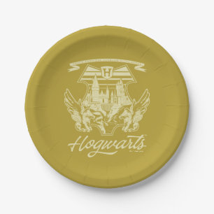 HOGWARTS™ Winged Shield Graphic Paper Plate