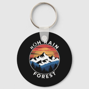 Hoh Rain Forest Rainforest Olympic National Park W Keychain