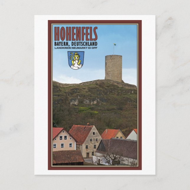 Hohenfels Tower Postcard (Front)