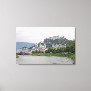 Hohensalzburg Castle, Salzburg, Austria Canvas Print