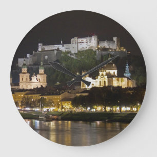 Hohensalzburg Castle-Salzburg Large Clock