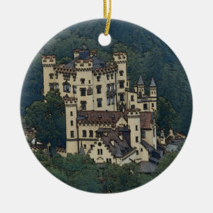 Hohenschwangau Castle Ceramic Ornament