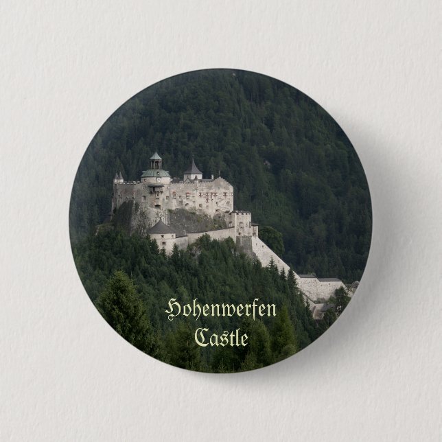 Hohenwerfen Castle 2 Inch Round Button (Front)