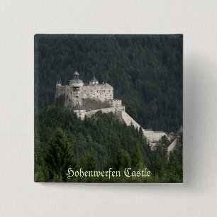 Hohenwerfen Castle 2 Inch Square Button