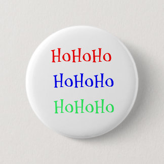 HoHoHo, 2 Inch Round Button