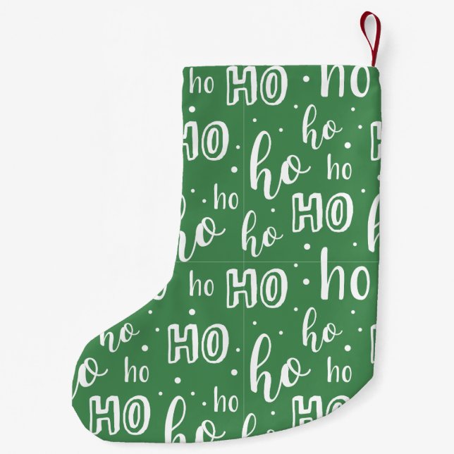 Hohoho Christmas stocking  (Back)