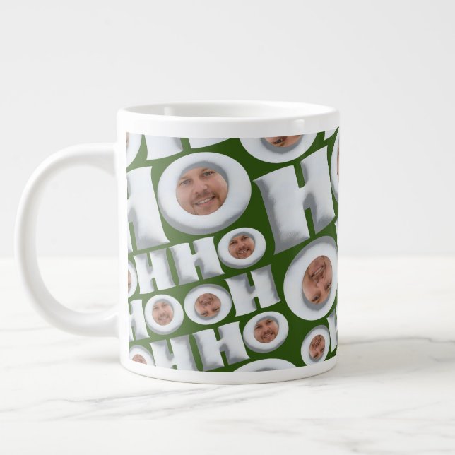 HoHoHo! Coffee from ME! Your Face  Paper cup (Left)