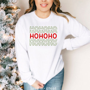 HoHoHo Cute Holiday Sweatshirt
