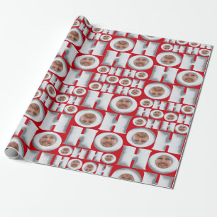 HoHoHo! Gift from ME! Your Face Wrapping paper
