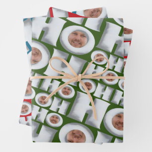 HoHoHo! Gift from ME! Your Face Wrapping paper