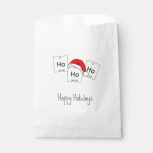 HoHoHo Holmium Chemistry Element Christmas Pun Favour Bag