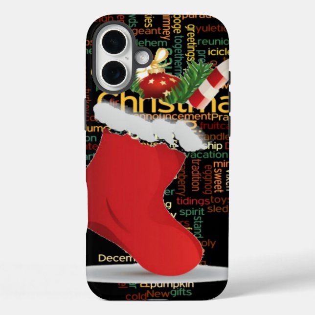 HoHoHo! Merry Christmas GIFTS and a Happy New Year Case-Mate iPhone Case (Back)