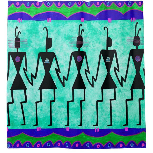 Hohokum Shower Curtain (Front)