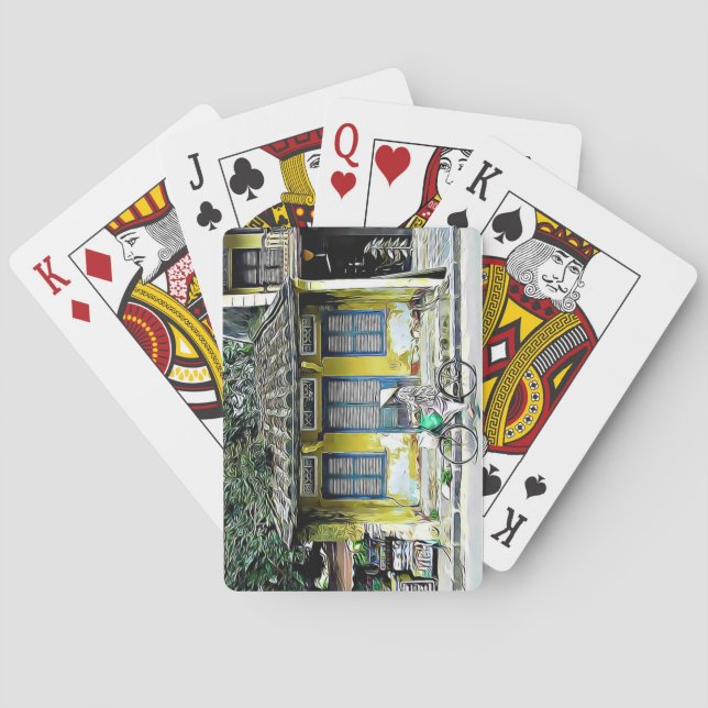 Hoi An, Vietnam Playing Cards (Back)