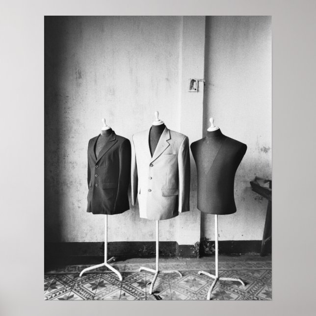 Hoi An Vietnam, Suit jackets made to order! Poster (Front)