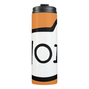 HOI! Dutch For Hello, Greeting, Hi, Speech Bubble Thermal Tumbler