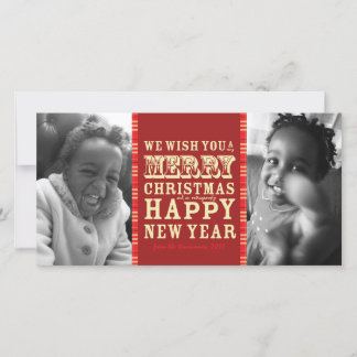 Hoilday Double Photo Card
