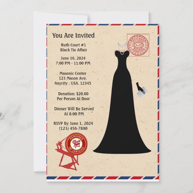 HOJ invitations (Front)
