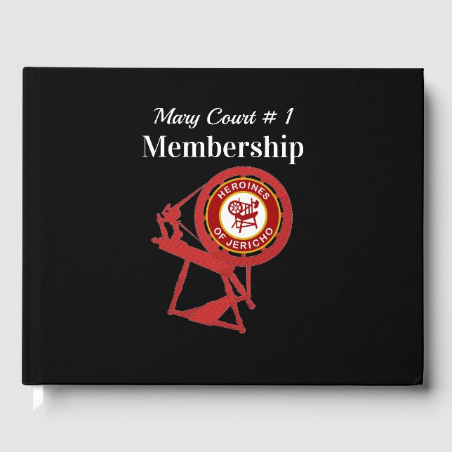 HOJ Membership Book (Front)