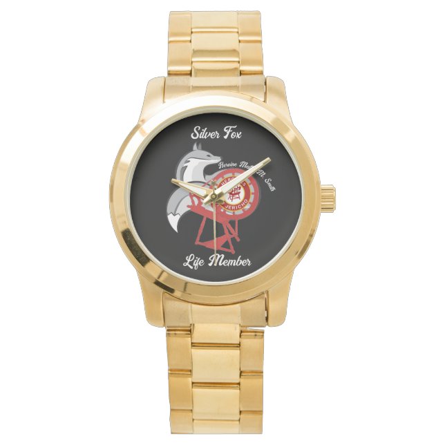 HOJ Silver Fox Life Member  Watch (Front)